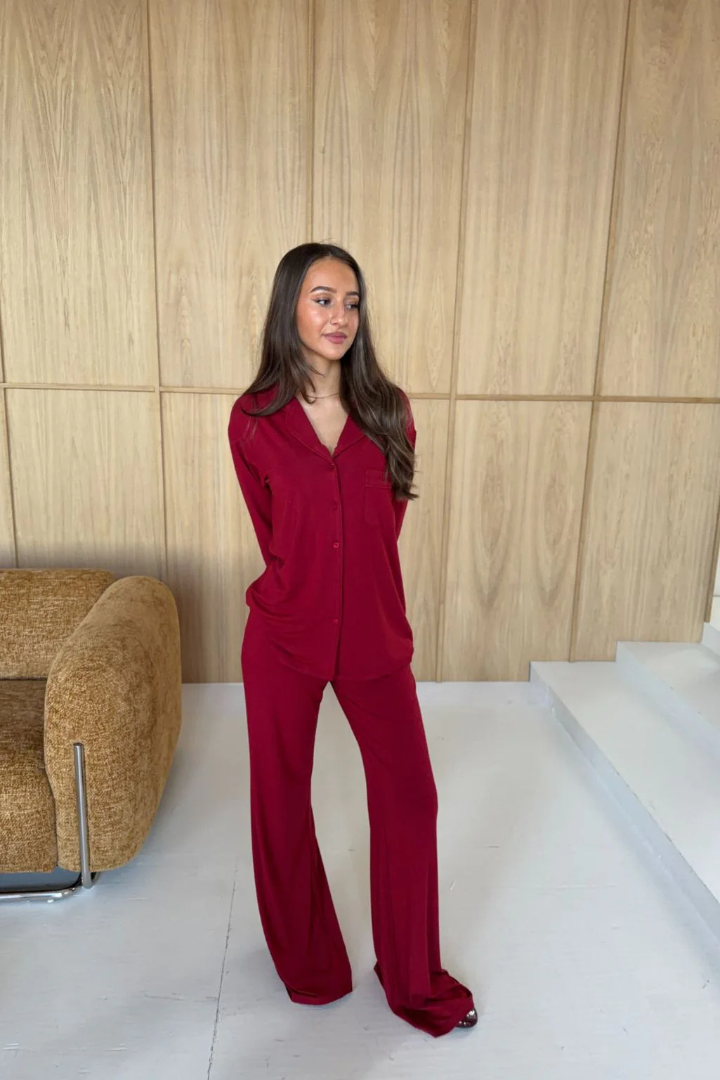 SOFT MODAL PYJAMAS SHIRT - Image 12