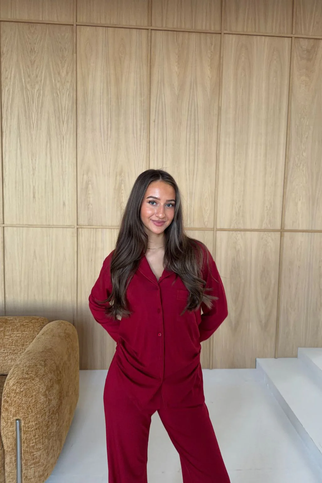 SOFT MODAL PYJAMAS SHIRT - Image 4