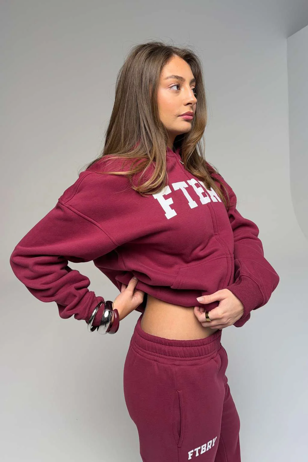 SPORT & LEISURE OVERSIZED ZIP HOODIE - Image 15