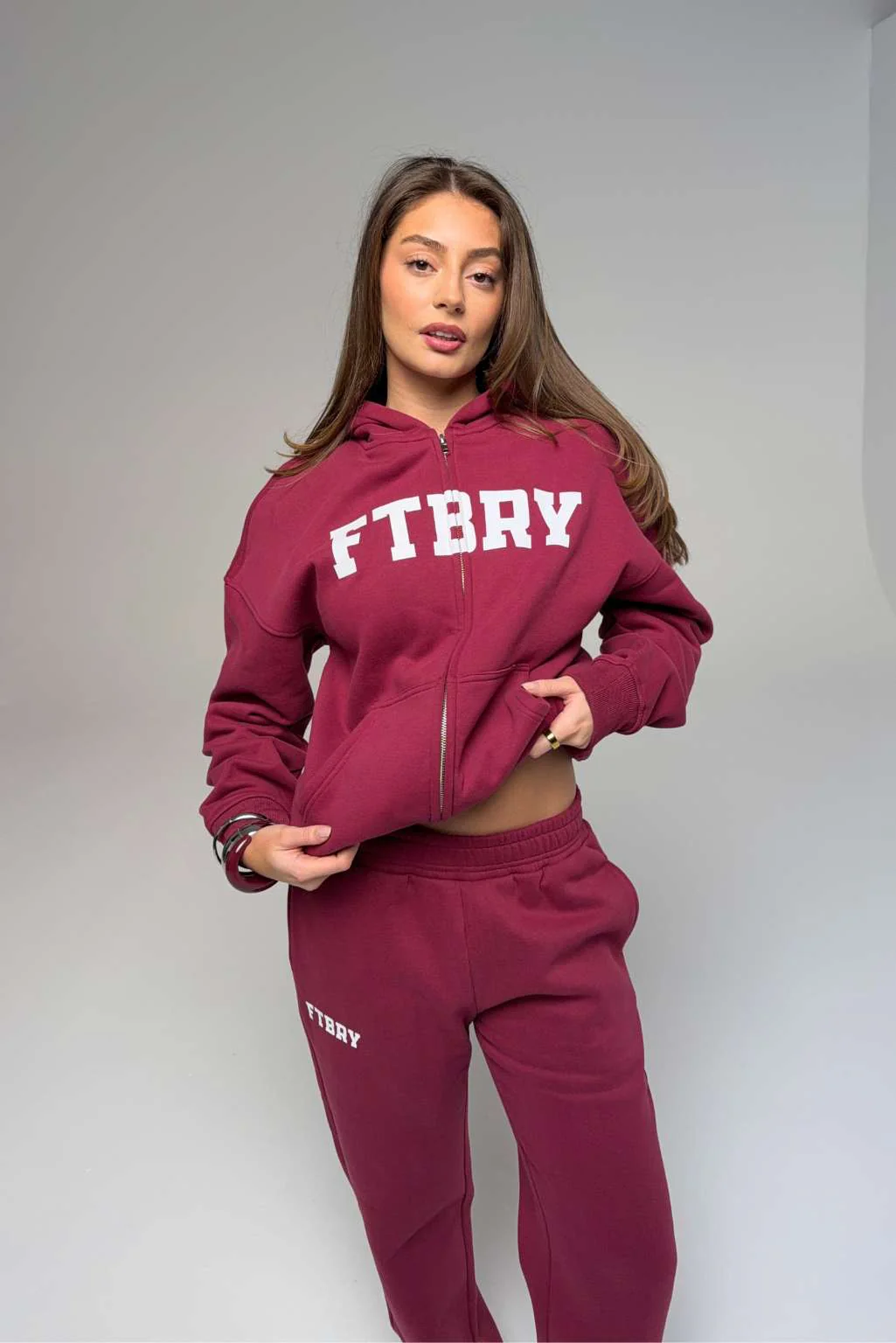 SPORT & LEISURE OVERSIZED ZIP HOODIE - Image 17