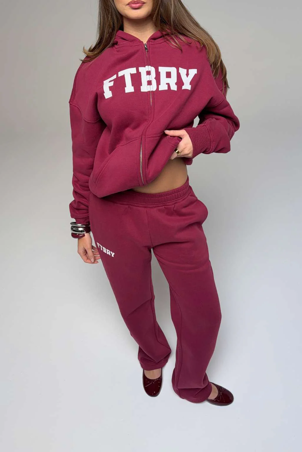 SPORT & LEISURE OVERSIZED ZIP HOODIE - Image 4