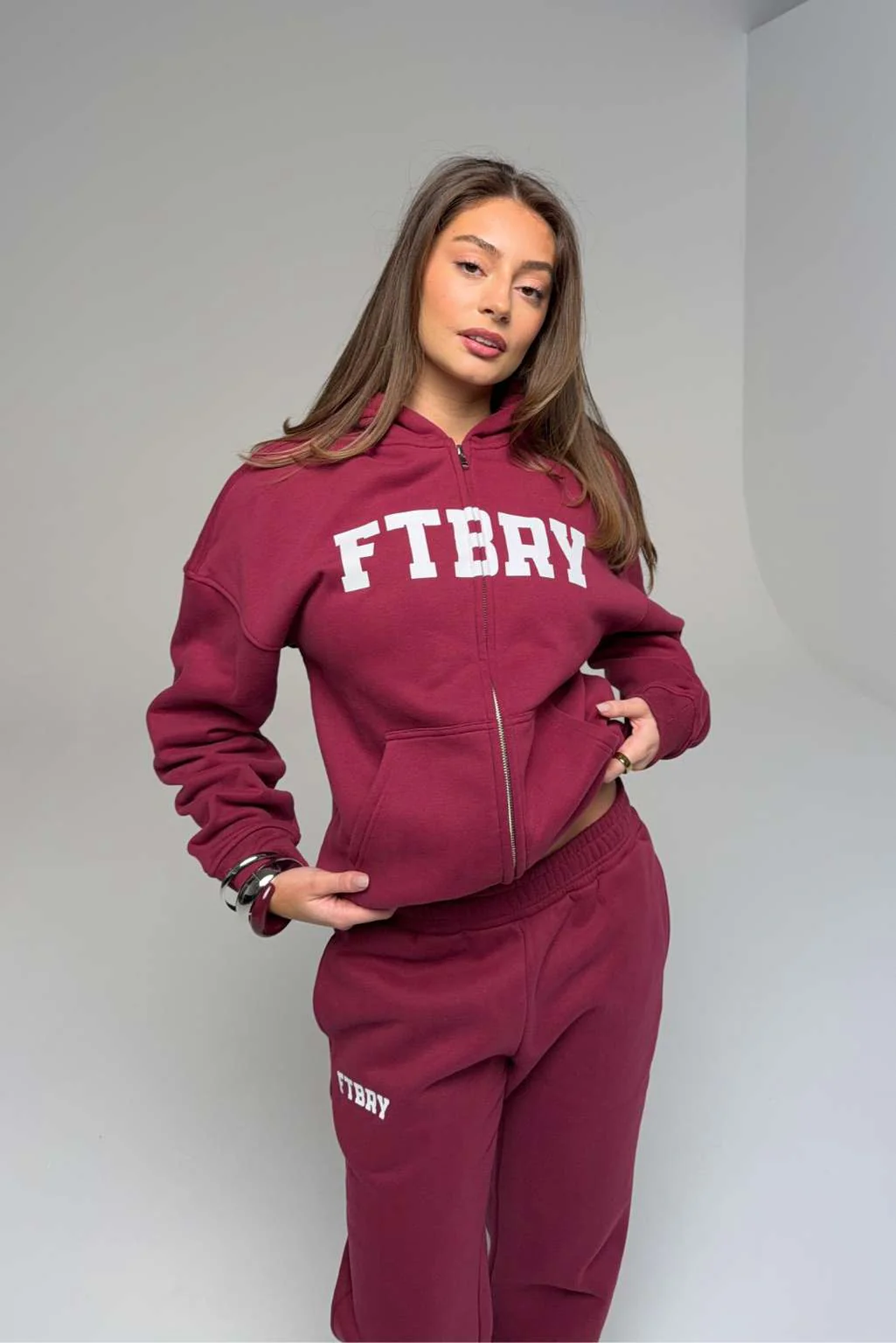 SPORT & LEISURE OVERSIZED ZIP HOODIE - Image 5