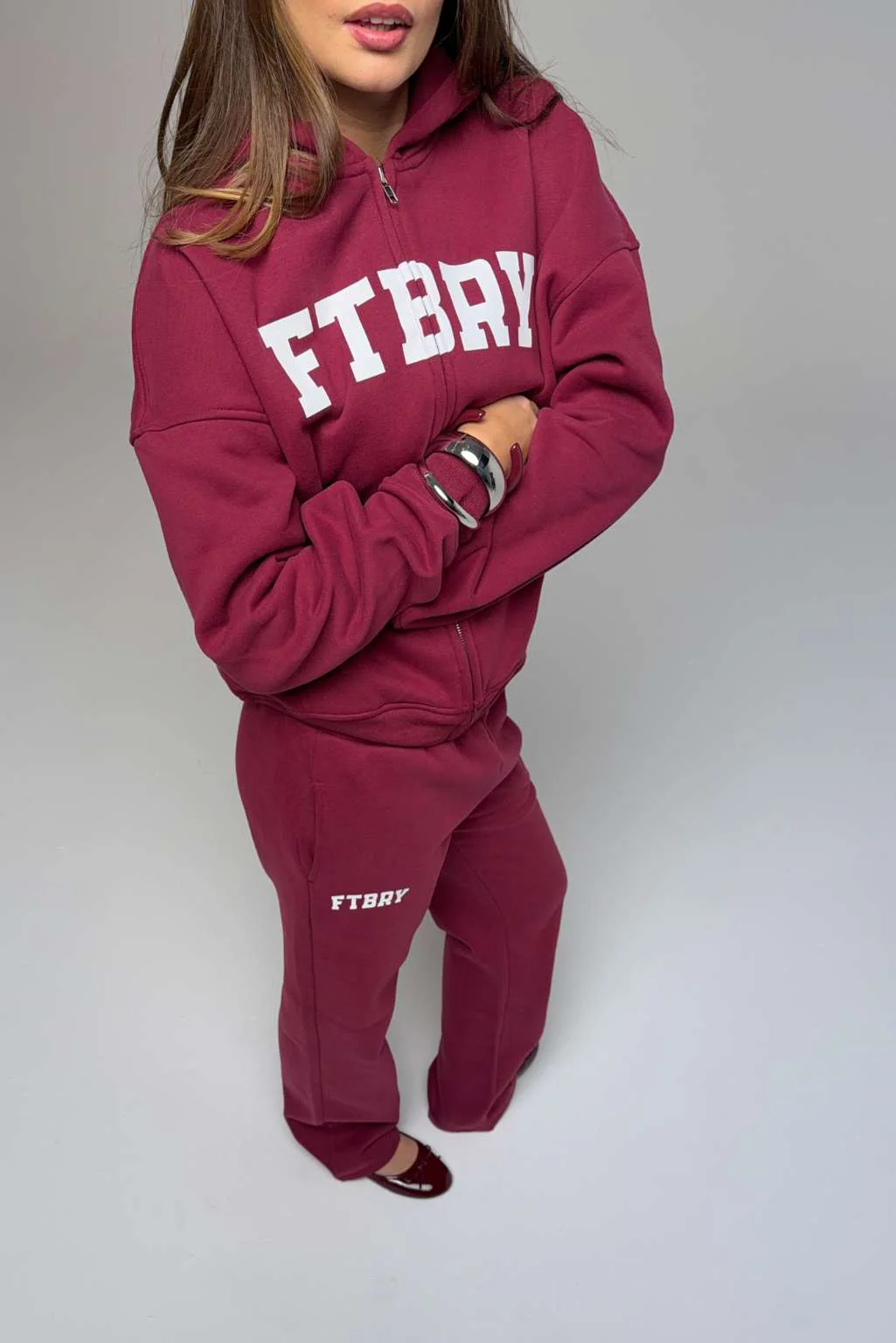 SPORT & LEISURE OVERSIZED ZIP HOODIE - Image 9