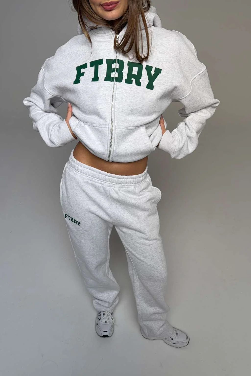 SPORT & LEISURE OVERSIZED ZIP HOODIE - Image 8