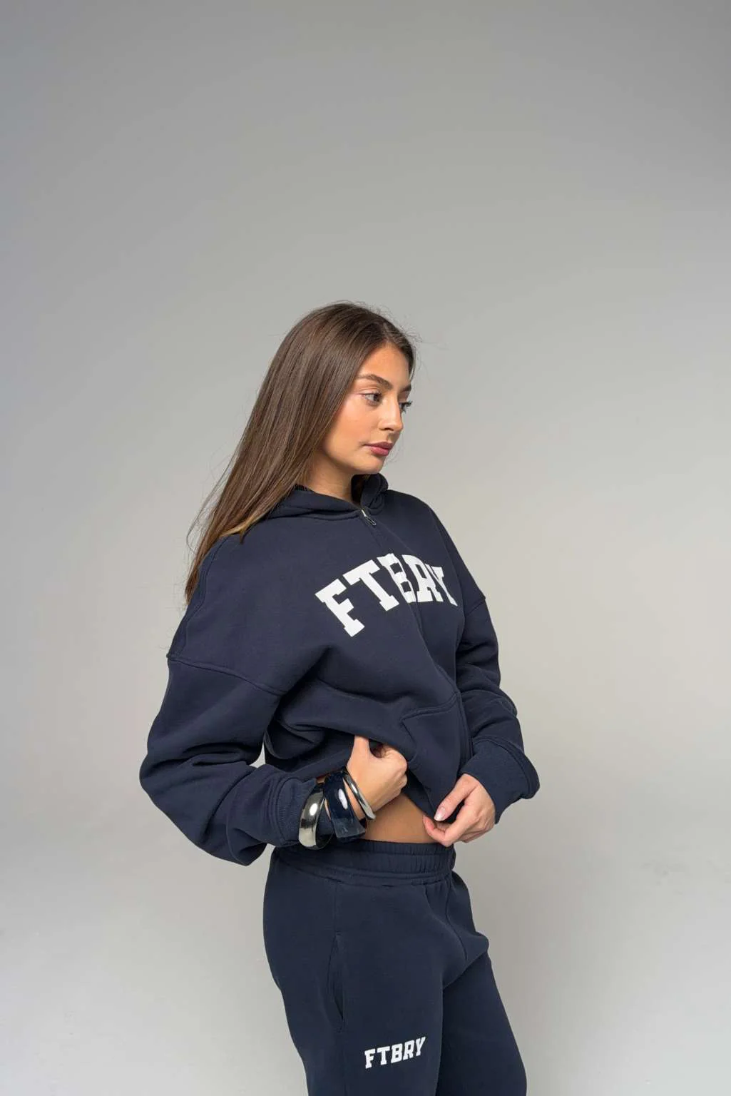 SPORT & LEISURE OVERSIZED ZIP HOODIE - Image 3