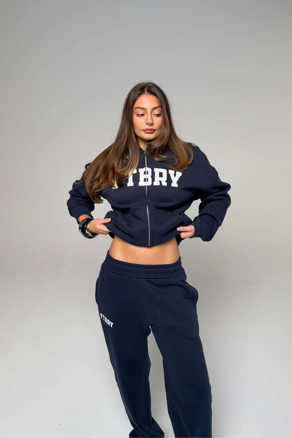 SPORT & LEISURE OVERSIZED ZIP HOODIE - Image 5