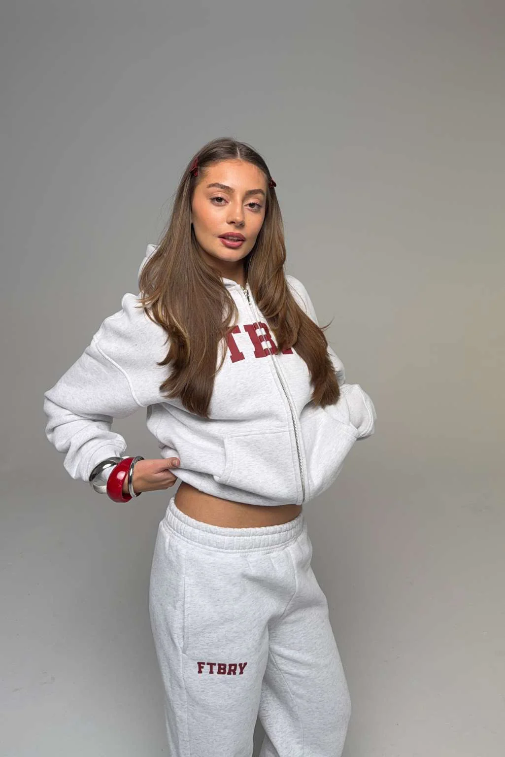 SPORT & LEISURE OVERSIZED ZIP HOODIE - Image 10