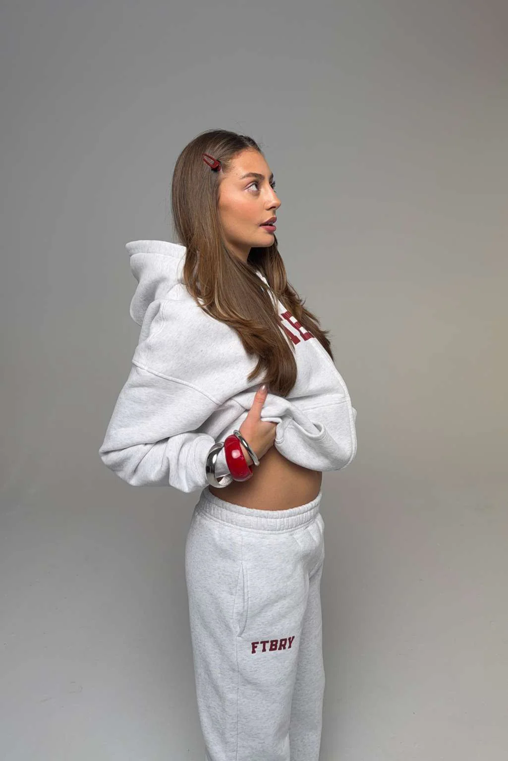 SPORT & LEISURE OVERSIZED ZIP HOODIE - Image 11