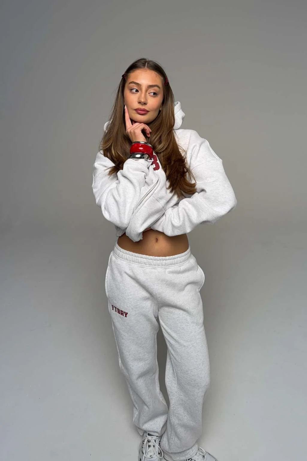 SPORT & LEISURE OVERSIZED ZIP HOODIE - Image 5