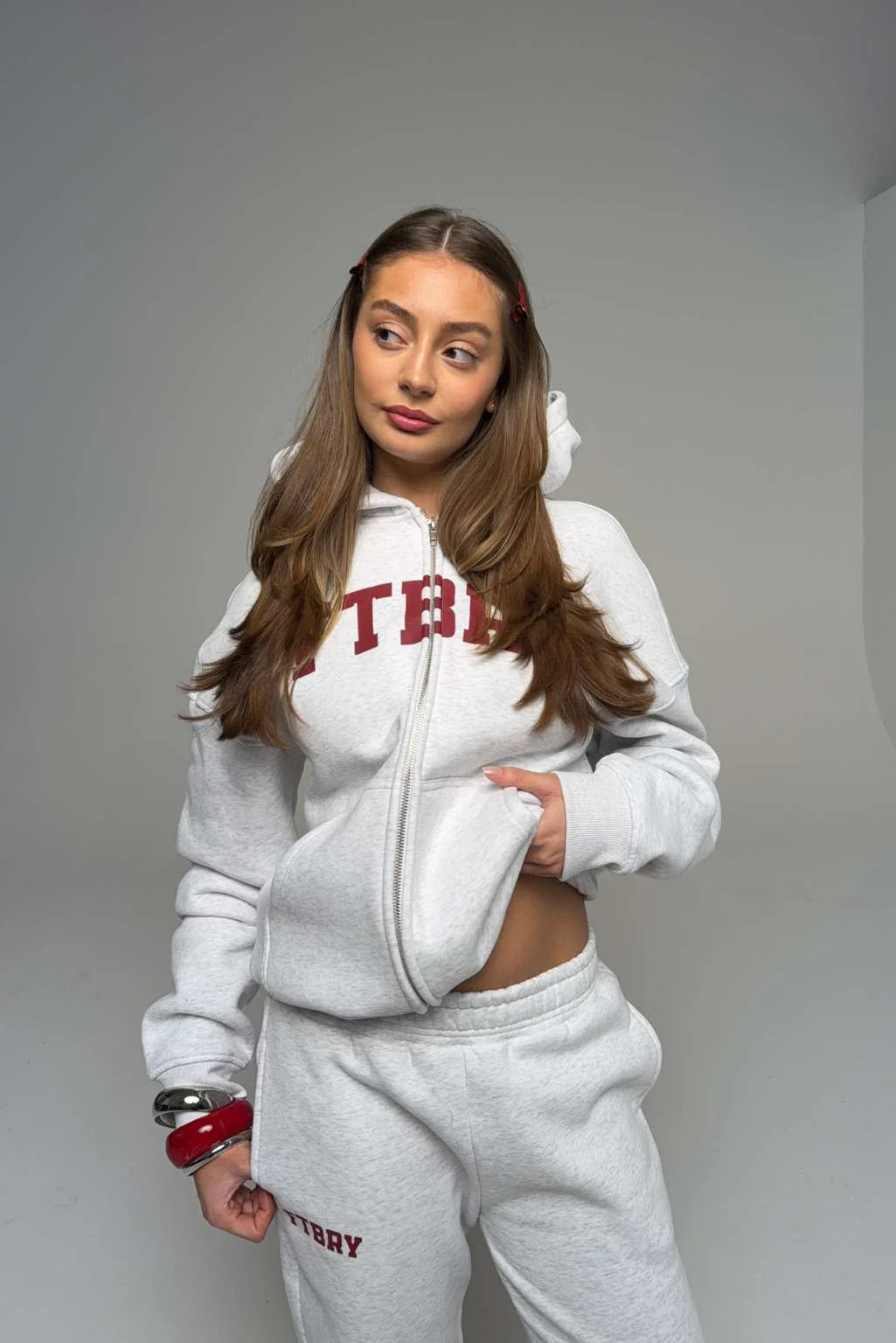 SPORT & LEISURE OVERSIZED ZIP HOODIE - Image 8