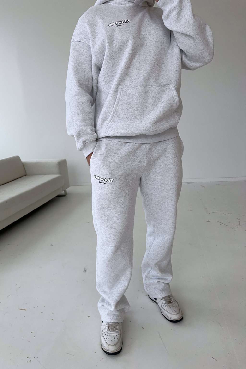 SPORTY STRAIGHT LEG JOGGERS - Image 4