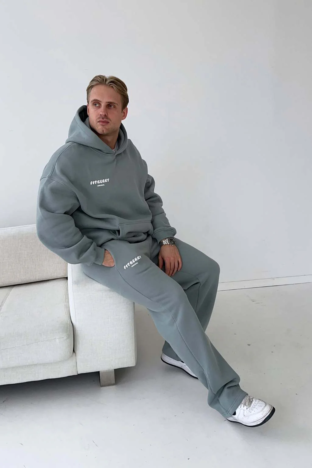 SPORTY STRAIGHT LEG JOGGERS - Image 4