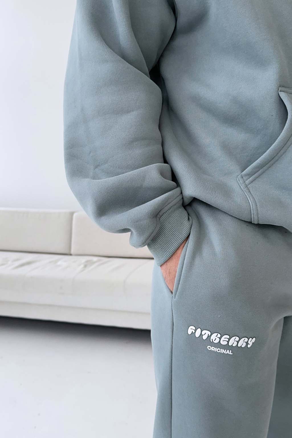 SPORTY STRAIGHT LEG JOGGERS - Image 6