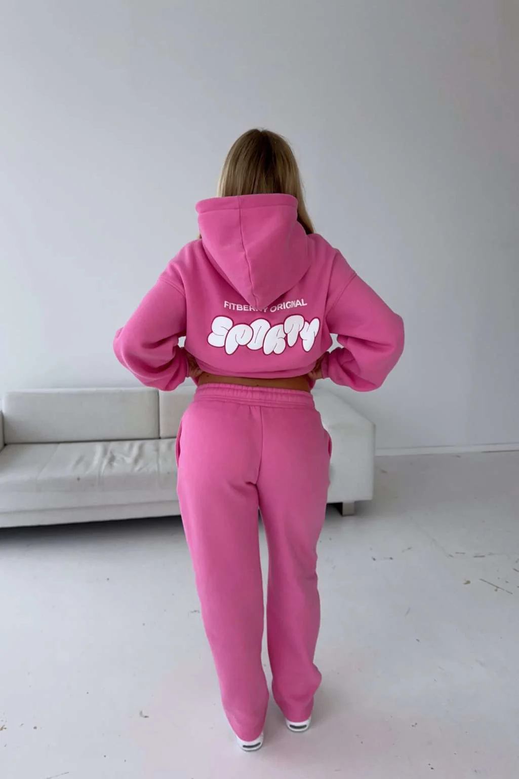 SPORTY STRAIGHT LEG JOGGERS - Image 3